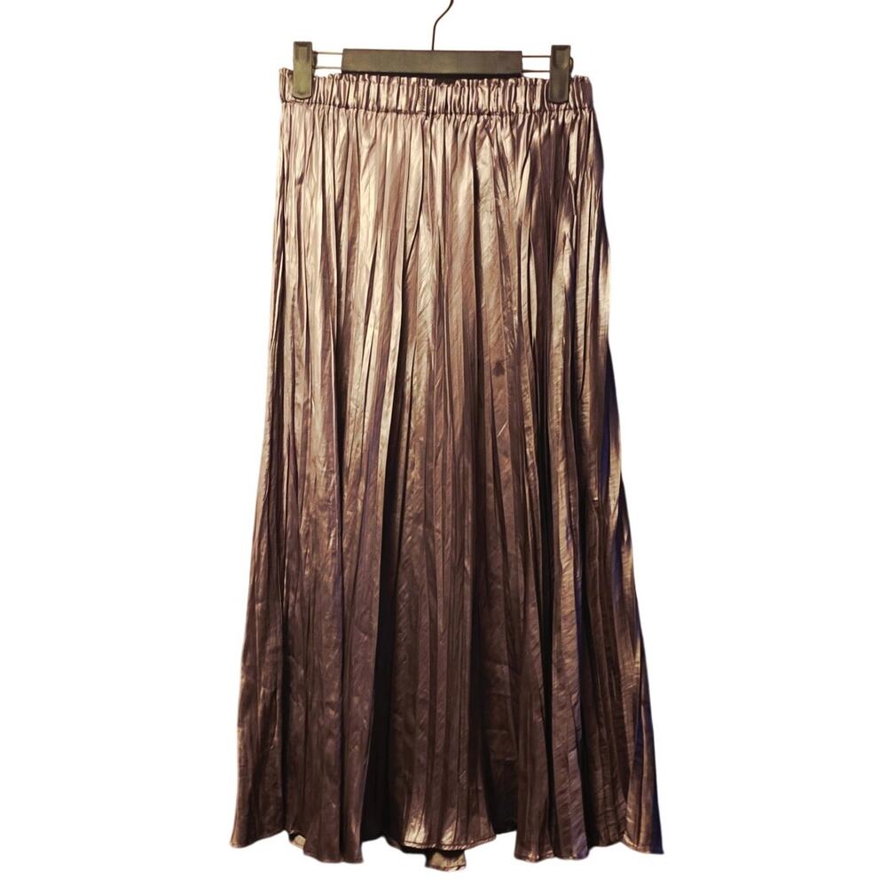Ballsey tomorrowland purple pleated maxi skirt size xs - Picture 2 of 4